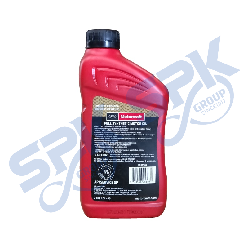 Buy Motorcraft Xo5w30q1fs (1 Quart) 5w-30 Gf-6a Engine Oil 