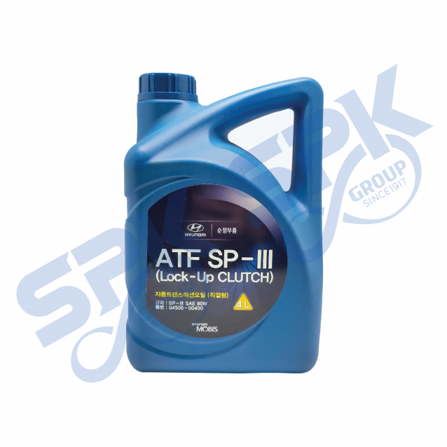 Buy Hyundai 04500-00400 (4L) SP-III Auto Transmission Fluid | SPK Singapore