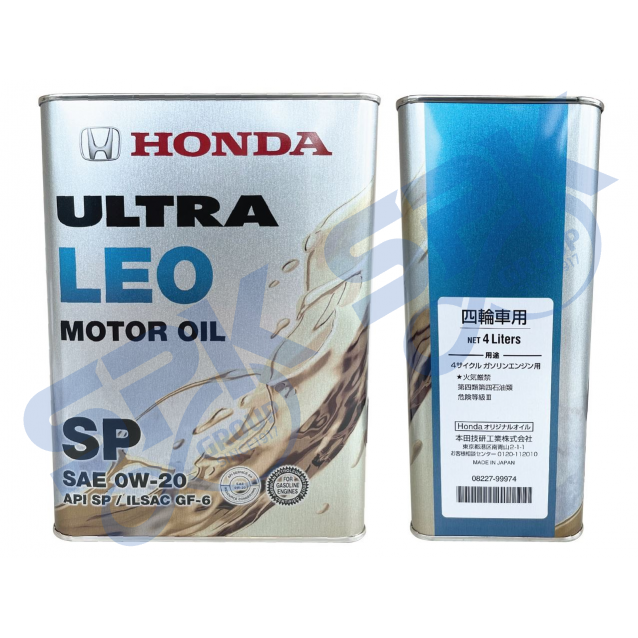 HONDA ULTRA LEO MOTOR OIL 気持ちよかっ SN 2缶セット